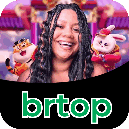 Interface do aplicativo brtop mostrando jogos disponíveis no iOS e Android
